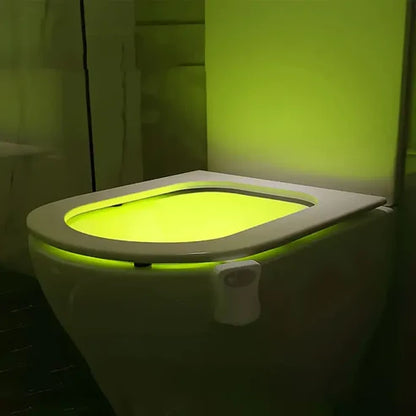 8-Color Sensor Toilet Light
