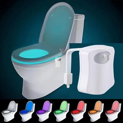 8-Color Sensor Toilet Light