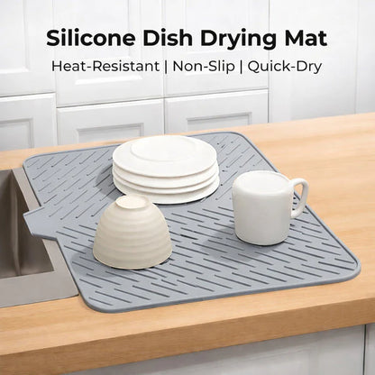 Silicone Dish Drying Mat |🔥Flat 50% Savings🔥